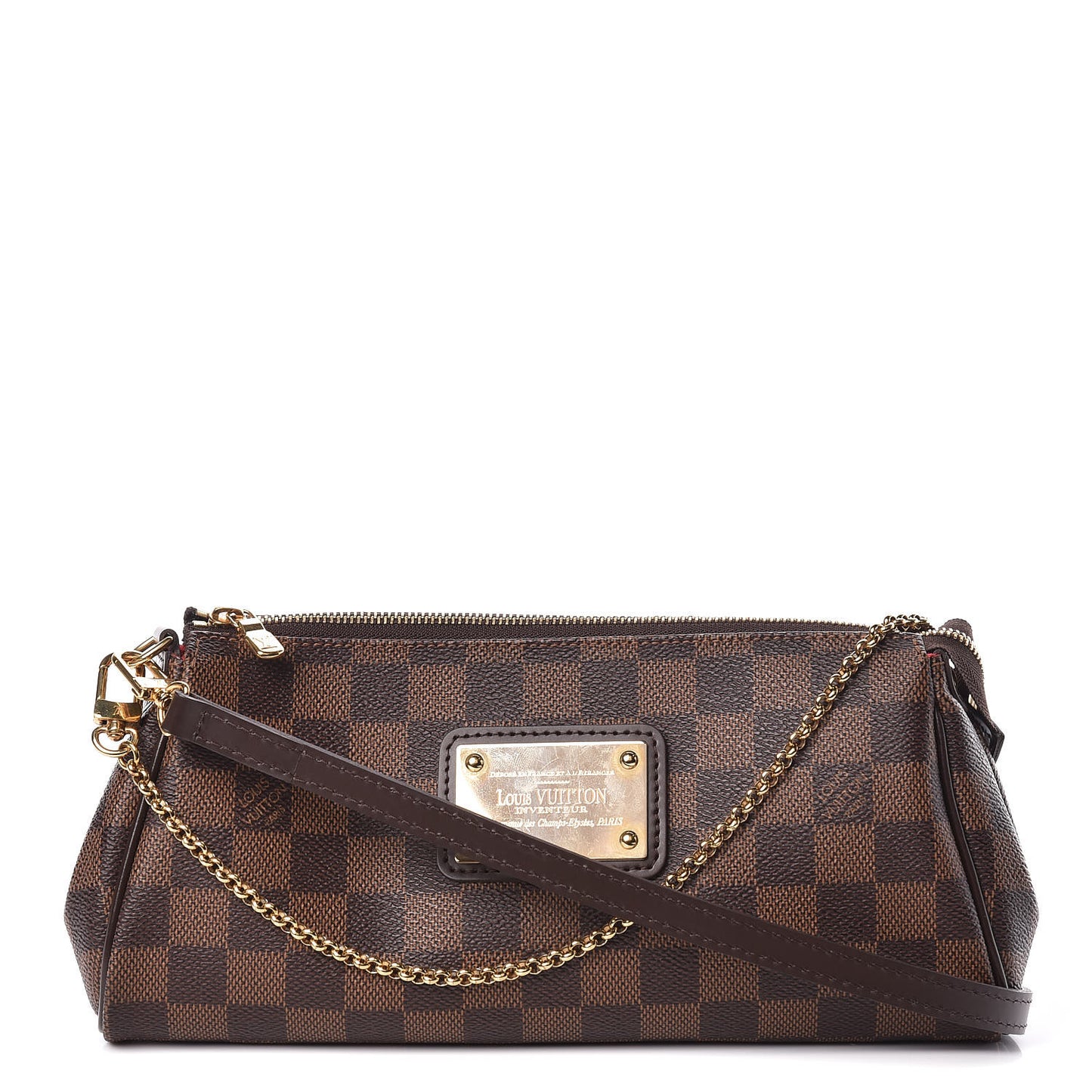 Damier Ebene Eva Clutch