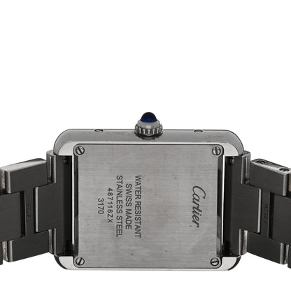 Cartier Stainless Steel 24mm Tank Solo Quartz Watch 4 of 5