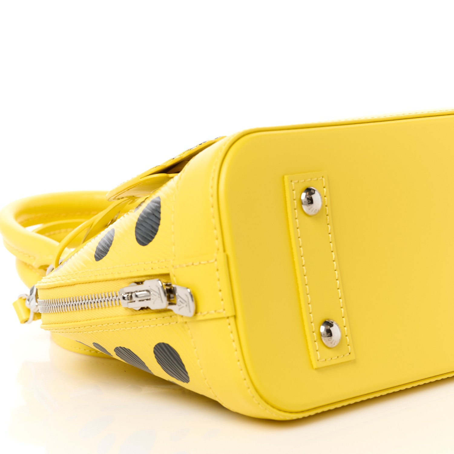 Louis Vuitton LV X YK Epi Alma BB Yellow Black 10 of 12