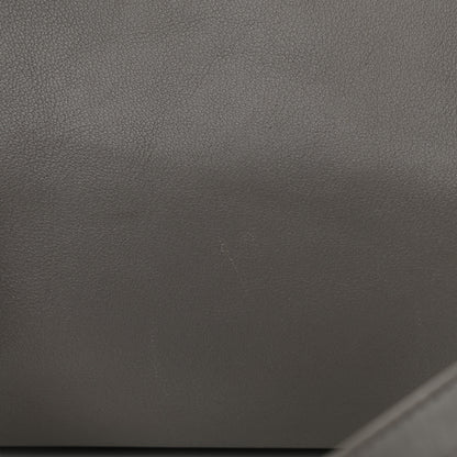 Saint Laurent Calfskin Small Monogram Cabas Grey 12 of 15