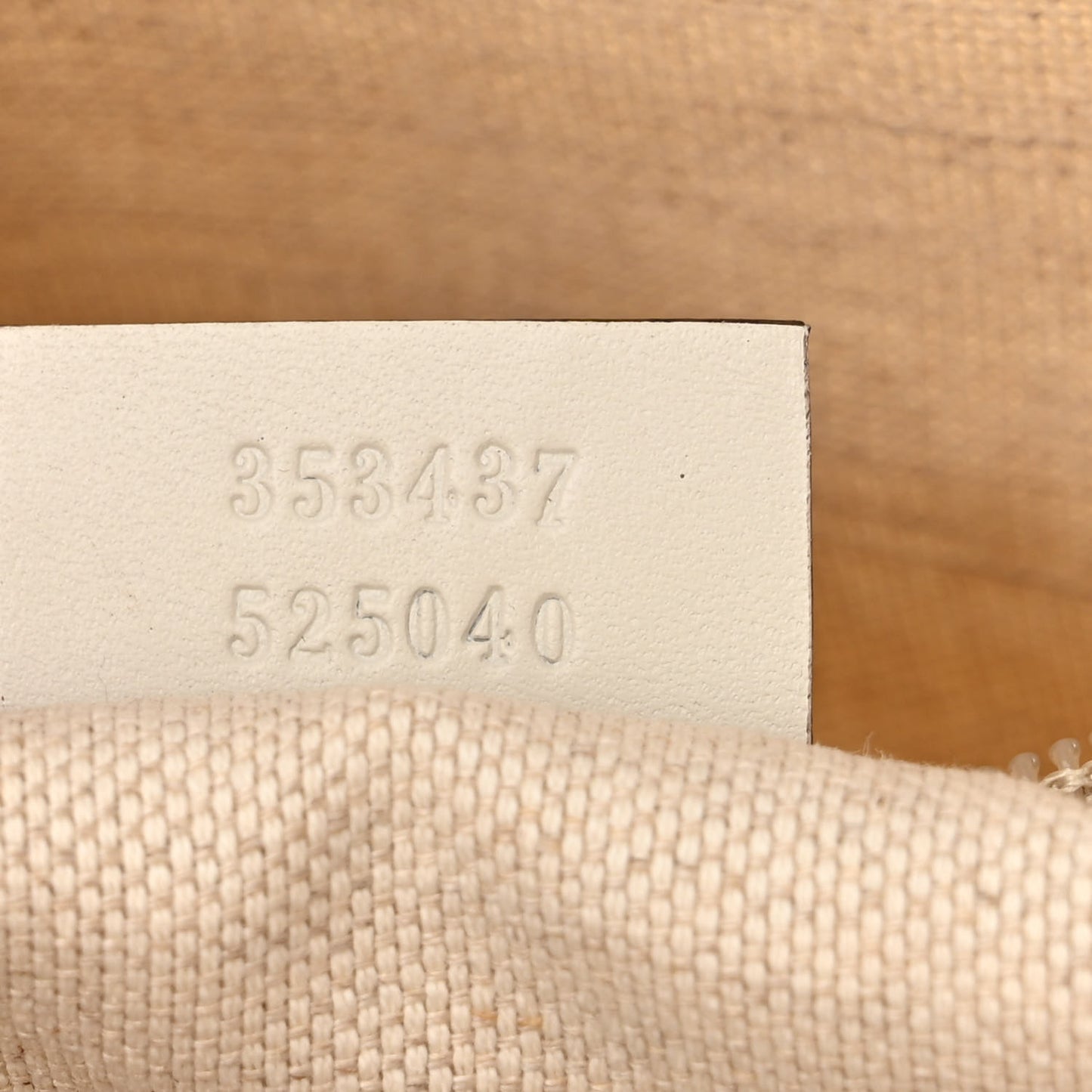 Canvas Flora Knight Medium Zippered Tote White