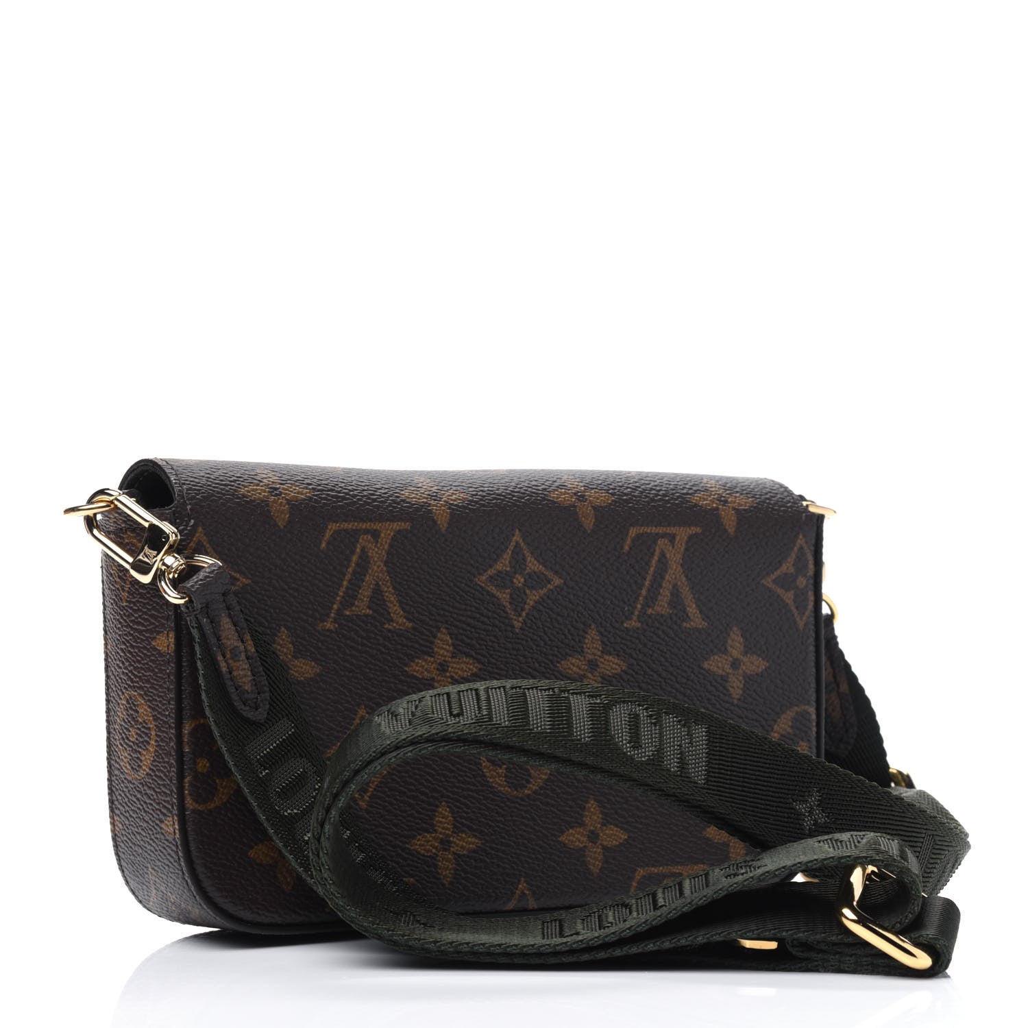 Louis Vuitton Monogram Felicie Strap & Go Kaki 2 of 4