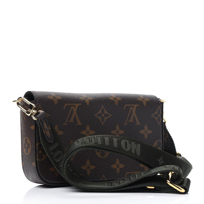 Louis Vuitton Monogram Felicie Strap & Go Kaki 2 of 4
