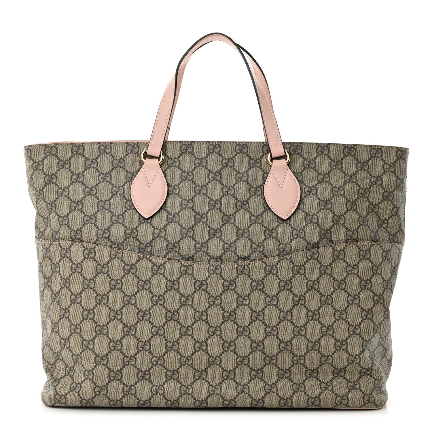 Gucci Soft GG Supreme Monogram Diaper Bag Pink 1 of 12