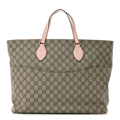 Gucci Soft GG Supreme Monogram Diaper Bag Pink 1 of 12