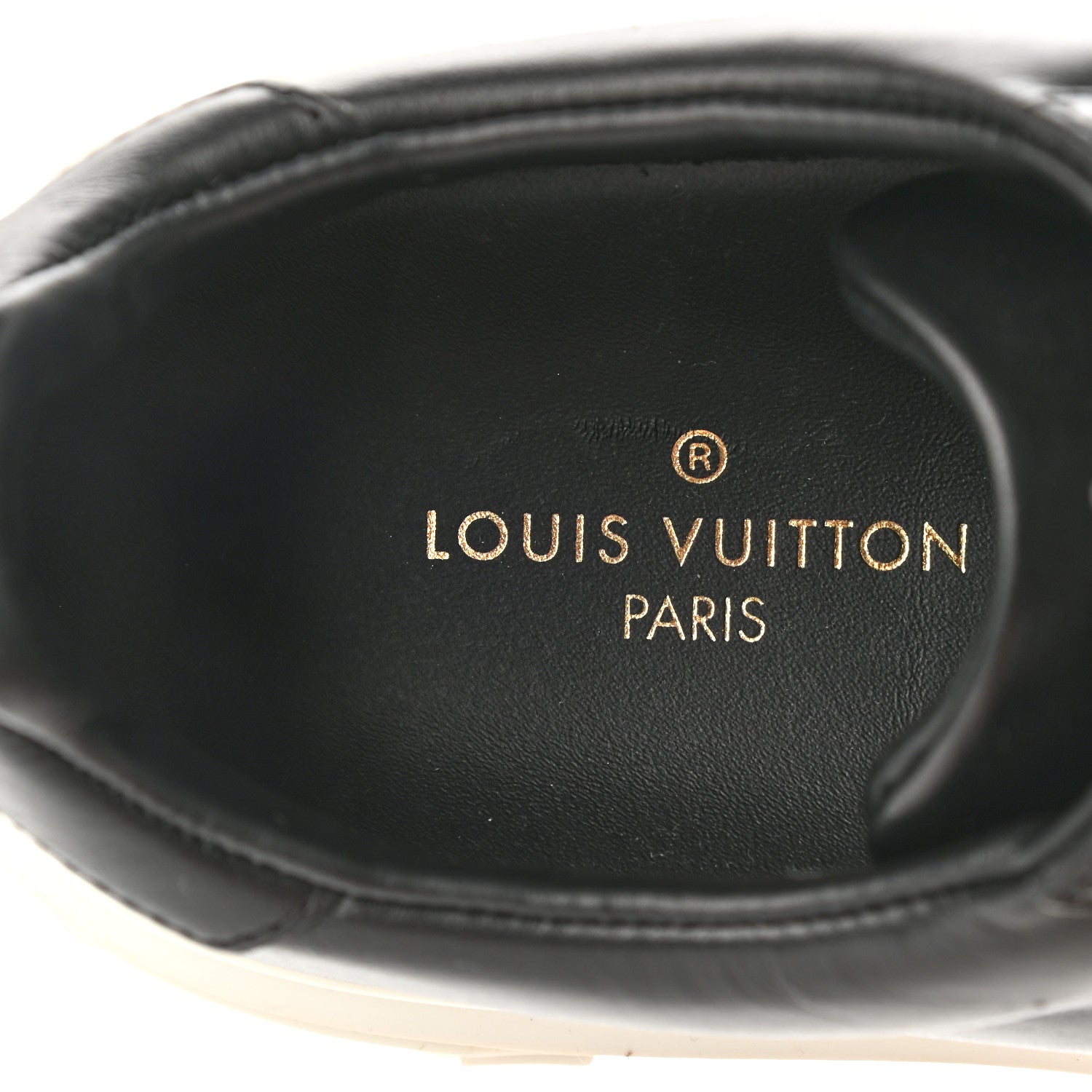 Louis Vuitton Calfskin Time Out Sneakers 37 Black 7 of 8