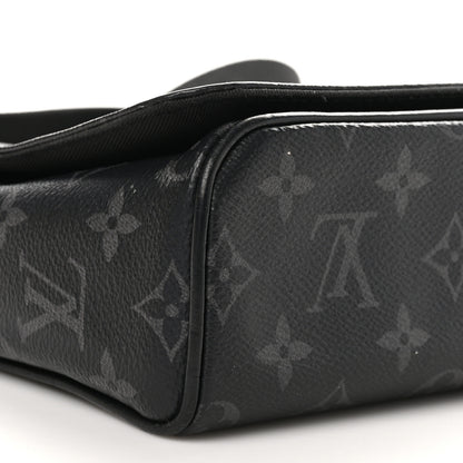 Louis Vuitton Monogram Eclipse District PM NM Black 8 of 9