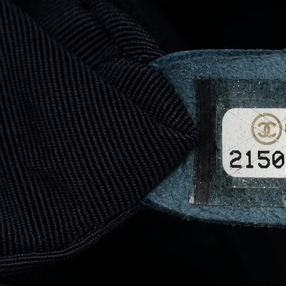 Chanel Calfskin New Medium Boy Flap Blue 7 of 9