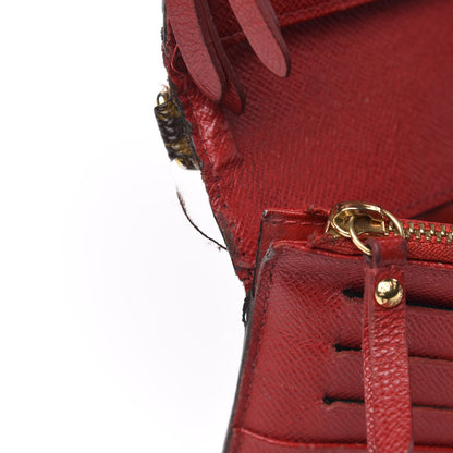 Louis Vuitton Monogram Insolite Wallet Red 13 of 15