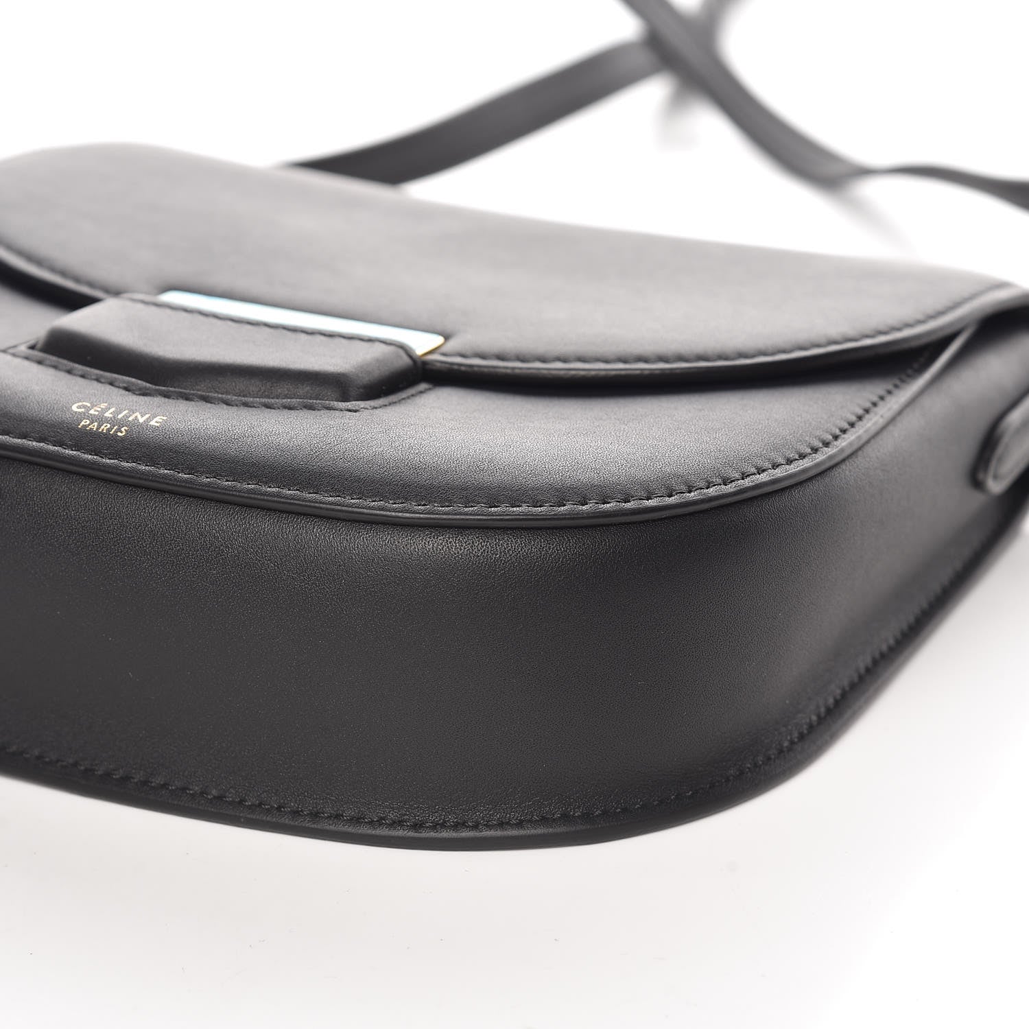 Celine Smooth Calfskin Small Trotteur Black 6 of 11