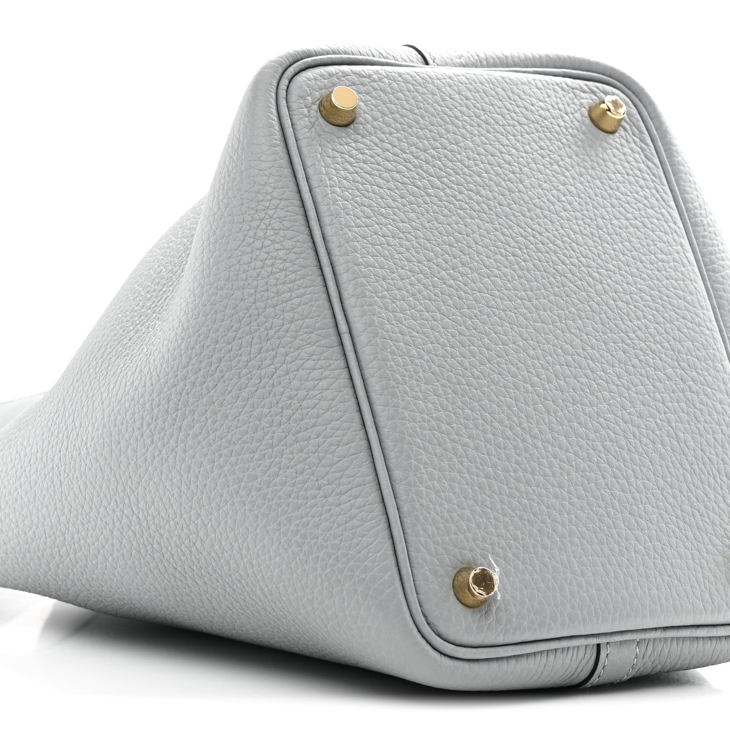 Hermes Taurillon Clemence Picotin Lock 18 PM Gris Pantin 1847944