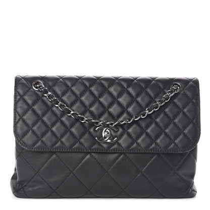 Chanel Calfskin Quilted In The Business Flap Bag Black 1 of 13