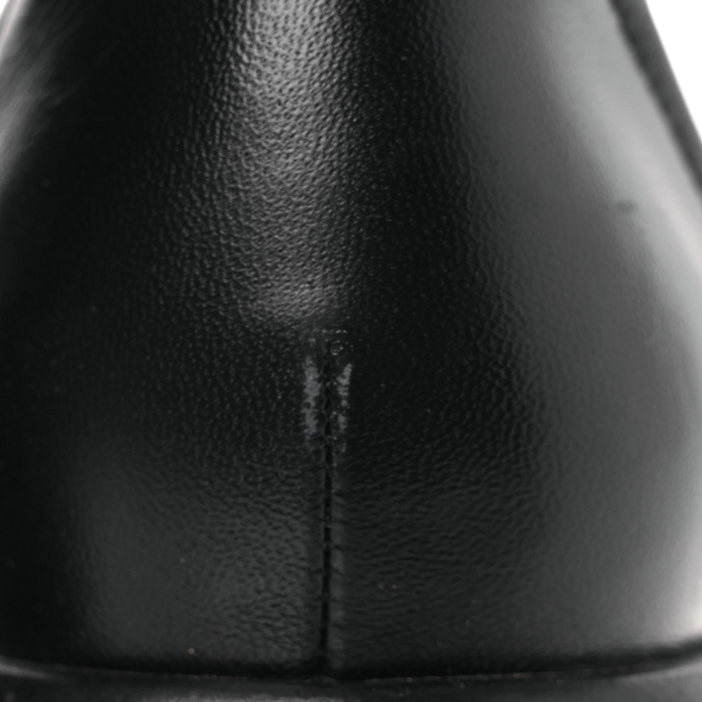 Lambskin Pearl Short Boots 38.5 Black