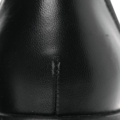Chanel Lambskin Pearl Short Boots 38.5 Black 12 of 13