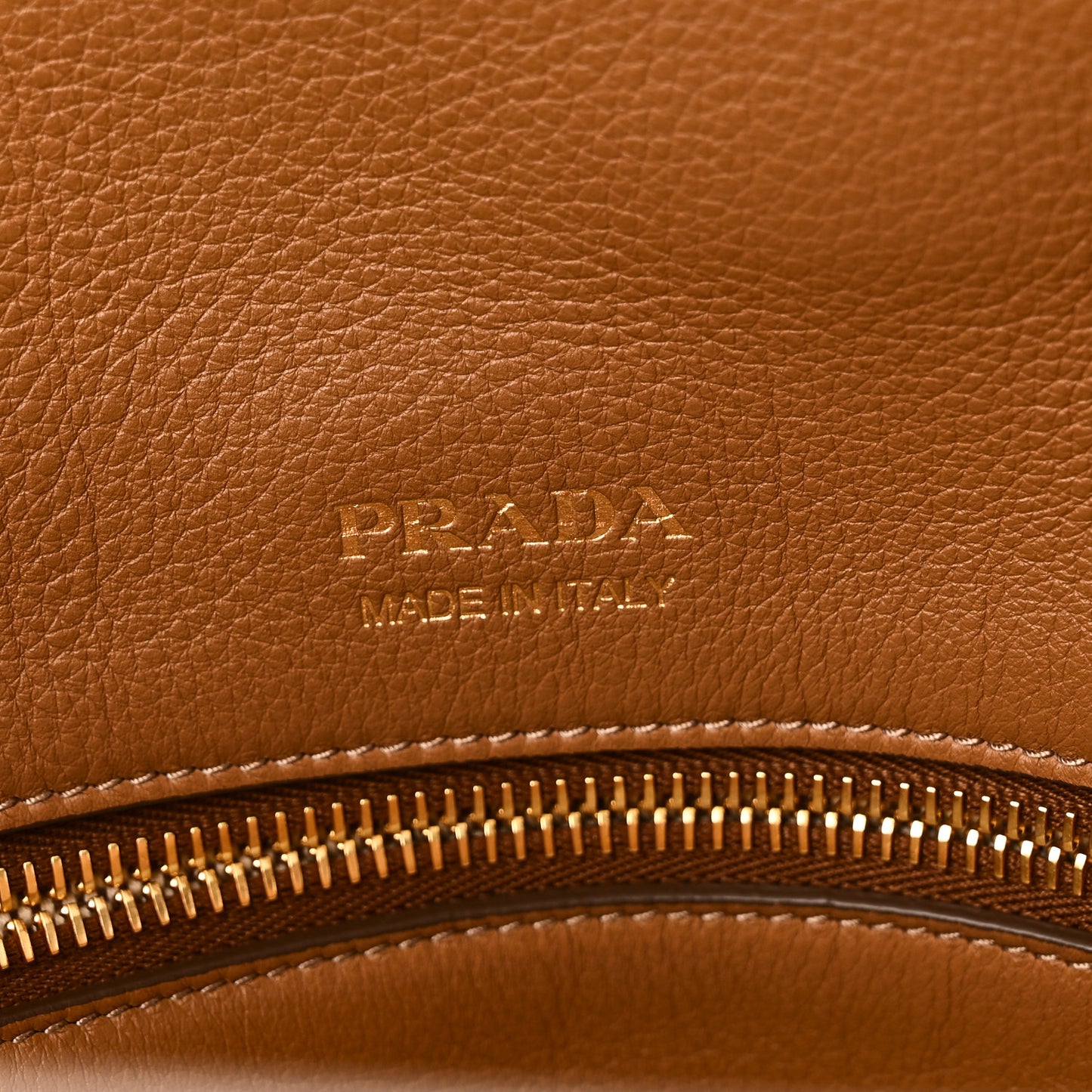 Soft Grain Calfskin Shopping Tote Caramel