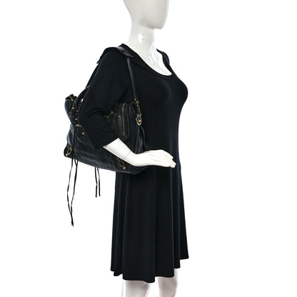 Balenciaga Agneau Classic Gold Hardware City Black 2 of 17