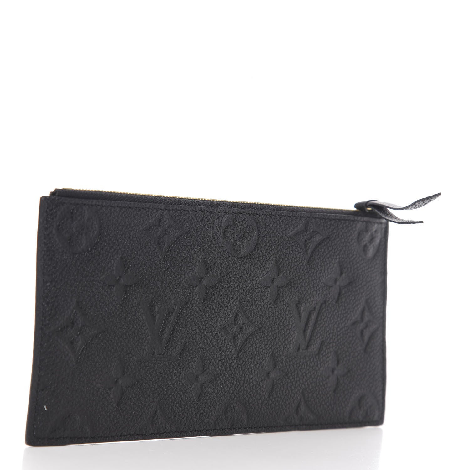 Louis Vuitton Empreinte Felicie Chain Wallet Zippered Insert Black 2 of 5