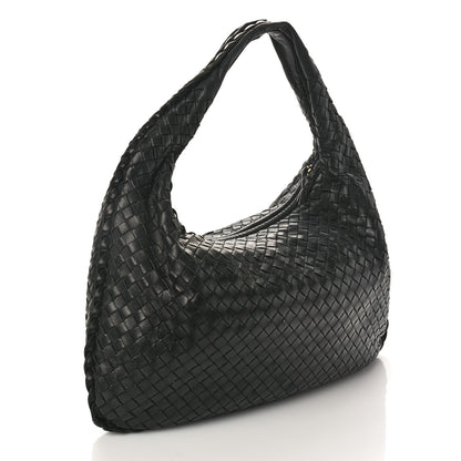 Bottega Veneta BOTTEGA VENETA Nappa Intrecciato Small Veneta Hobo Black 3 of 14