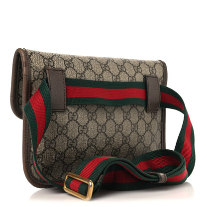 Gucci GG Supreme Monogram Neo Vintage Web Belt Bag Brown 2 of 13