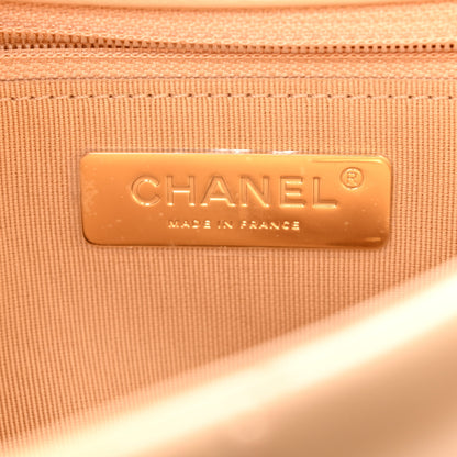 Chanel Lambskin Quilted Medium Chanel 19 Flap Beige 6 of 11