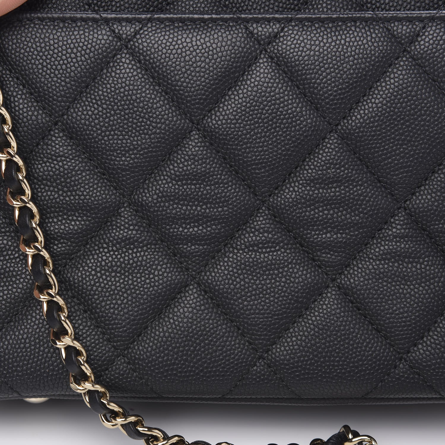 Chanel Caviar Quilted Mini Business Affinity Flap Black 11 of 12