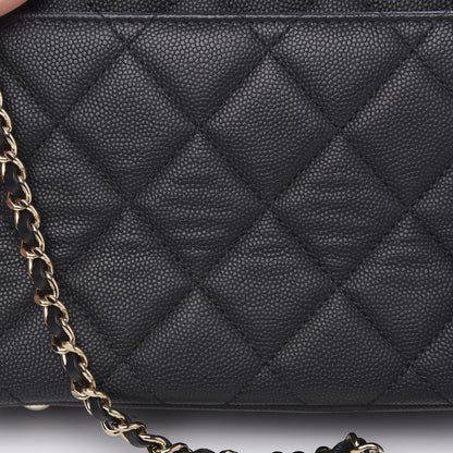 Chanel Caviar Quilted Mini Business Affinity Flap Black 11 of 12