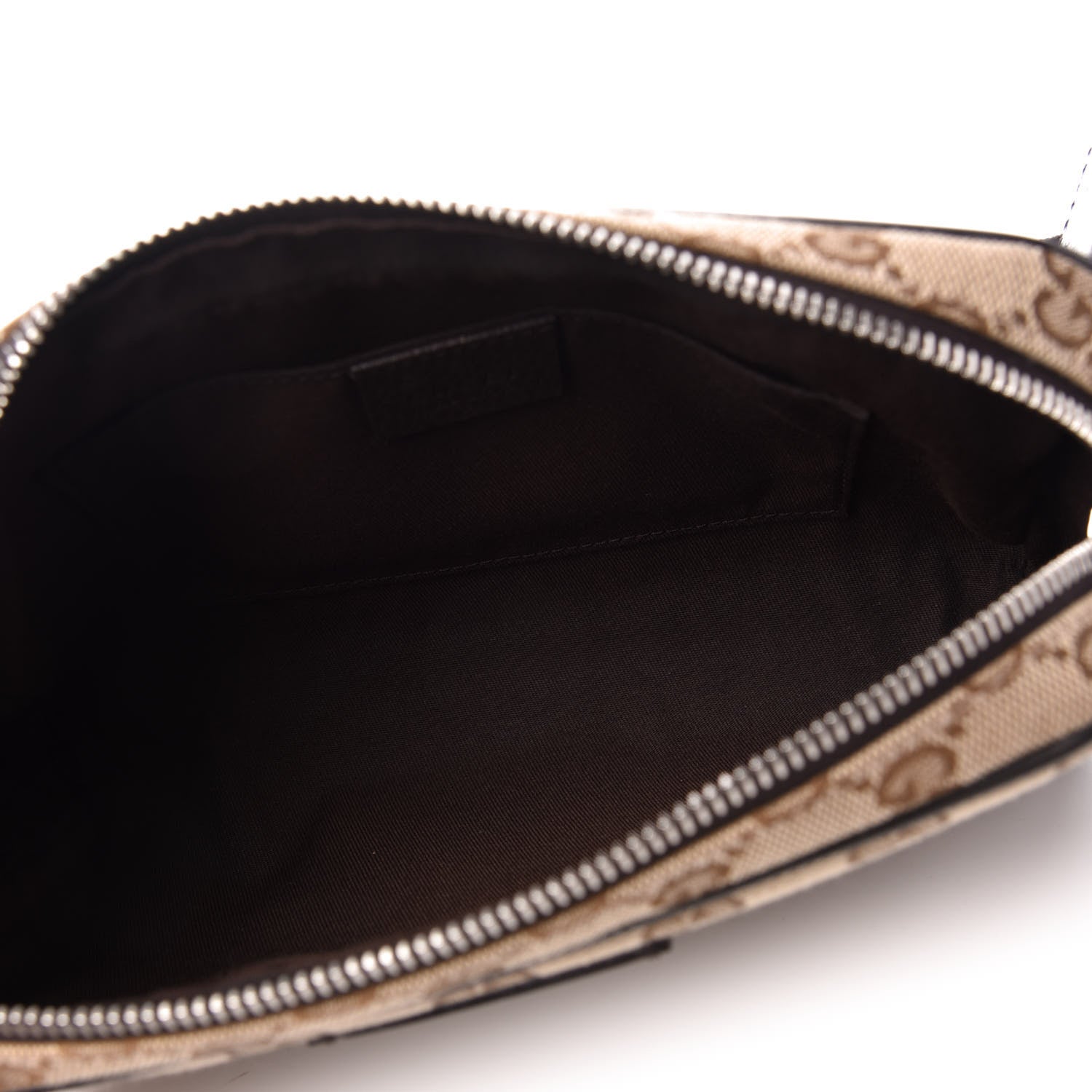 Gucci Monogram Belt Bag Dark Brown 5 of 10