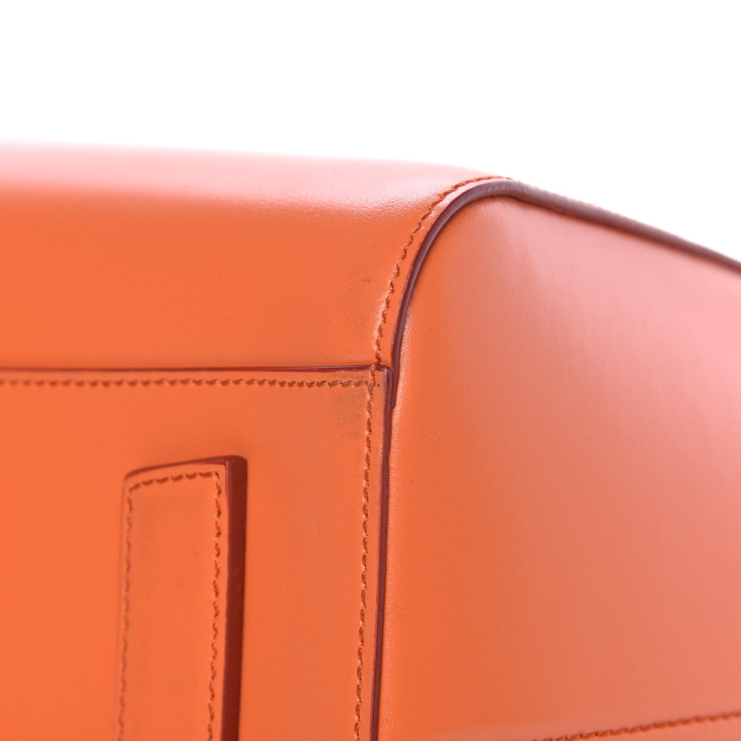 Shiny Lord Calfskin Medium Antigona Orange