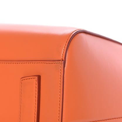 Givenchy Shiny Lord Calfskin Medium Antigona Orange 10 of 13