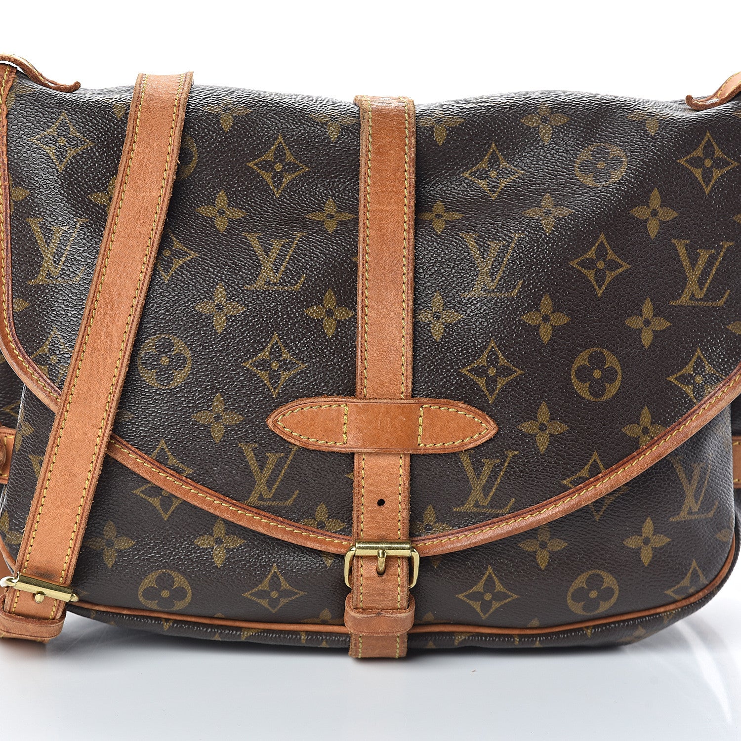 Louis Vuitton Monogram Saumur 30 8 of 10