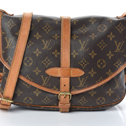 Louis Vuitton Monogram Saumur 30 8 of 10