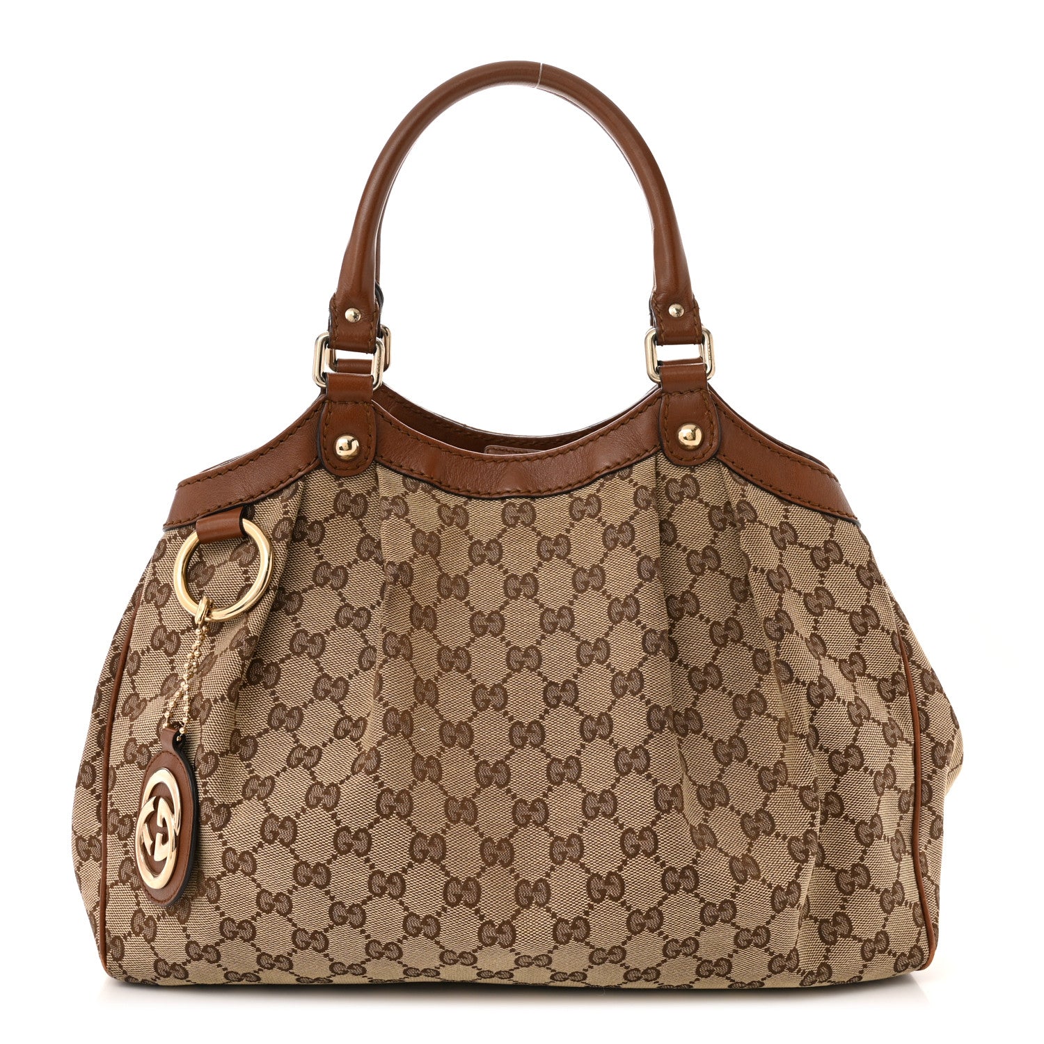Gucci Monogram Medium Sukey Tote Brown 1 of 13