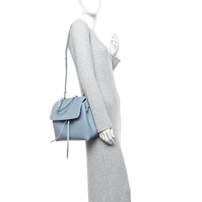 Mansur Gavriel Calfskin Mini Lady Bag Grey Blue 2 of 13
