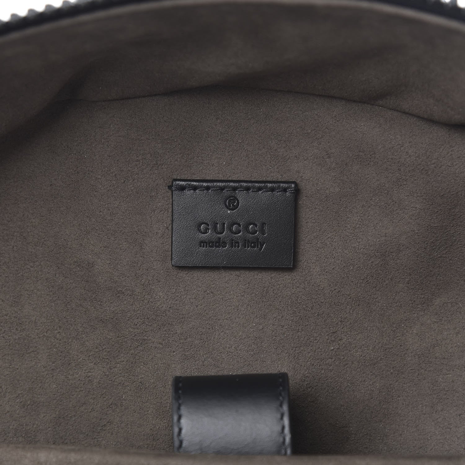 Gucci GG Supreme Monogram Medium Backpack Black 5 of 10