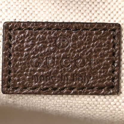 Gucci Monogram Jumbo GG Textured Dollar Calfskin Web Belt Bag Camel Ebony New Acero Camel Ebony New Acero 6 of 10