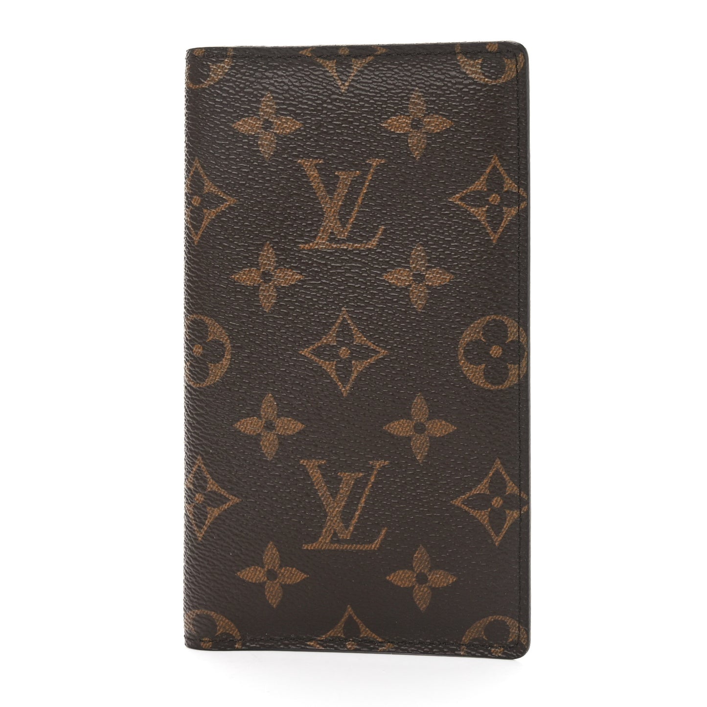 Monogram Checkbook Holder Case Wallet