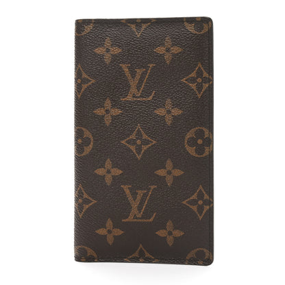 Louis Vuitton Monogram Checkbook Holder Case Wallet 1 of 7