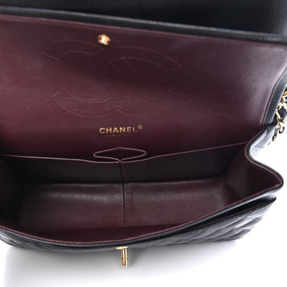 Chanel Caviar Quilted Jumbo Double Flap Black 4 of 4