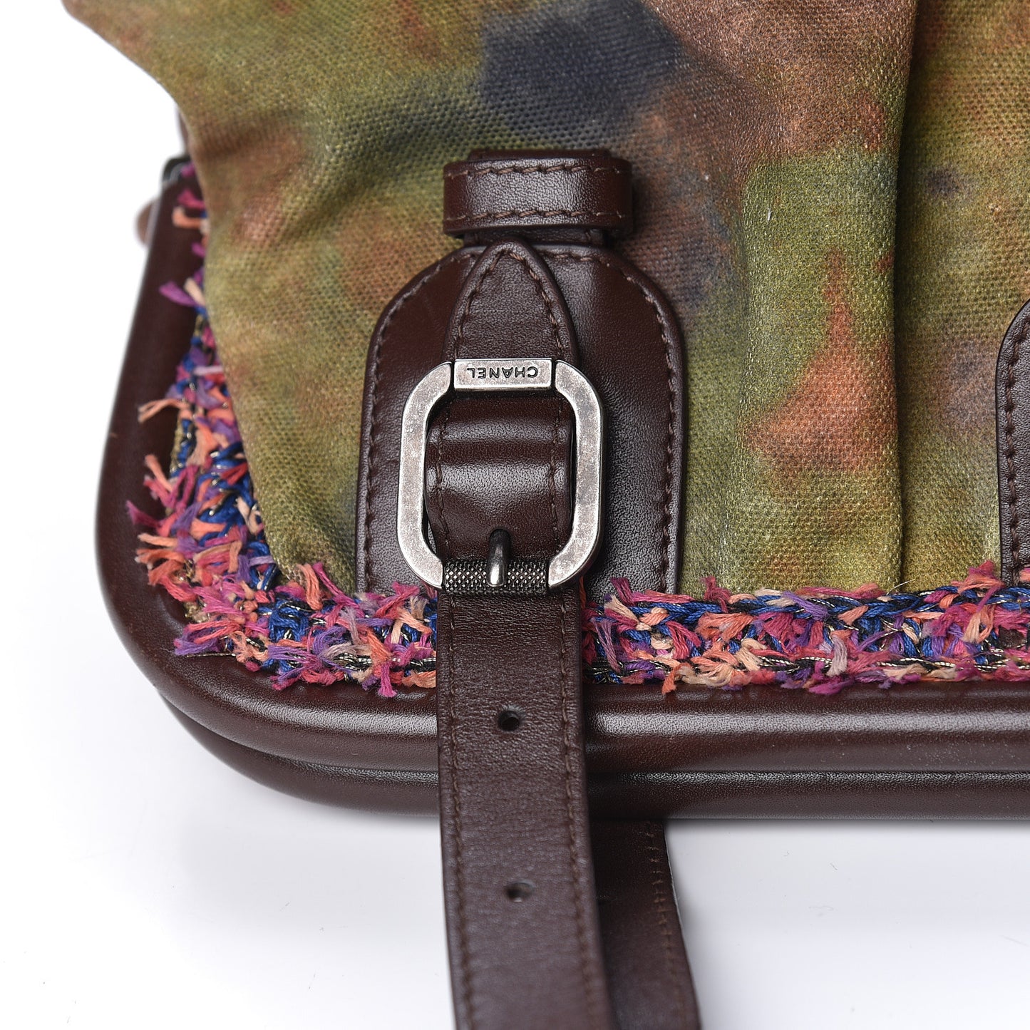 Washed Toile Graffiti On The Pavements Bowler Khaki Multicolor