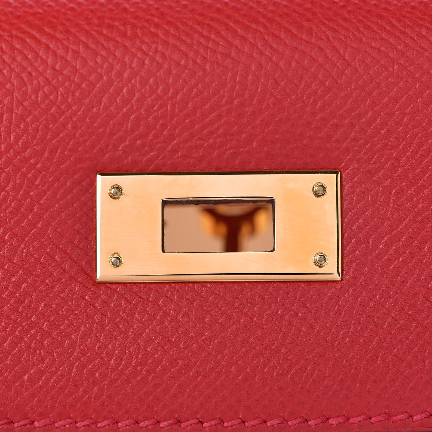 Epsom Kelly Sellier 28 Rouge Casaque