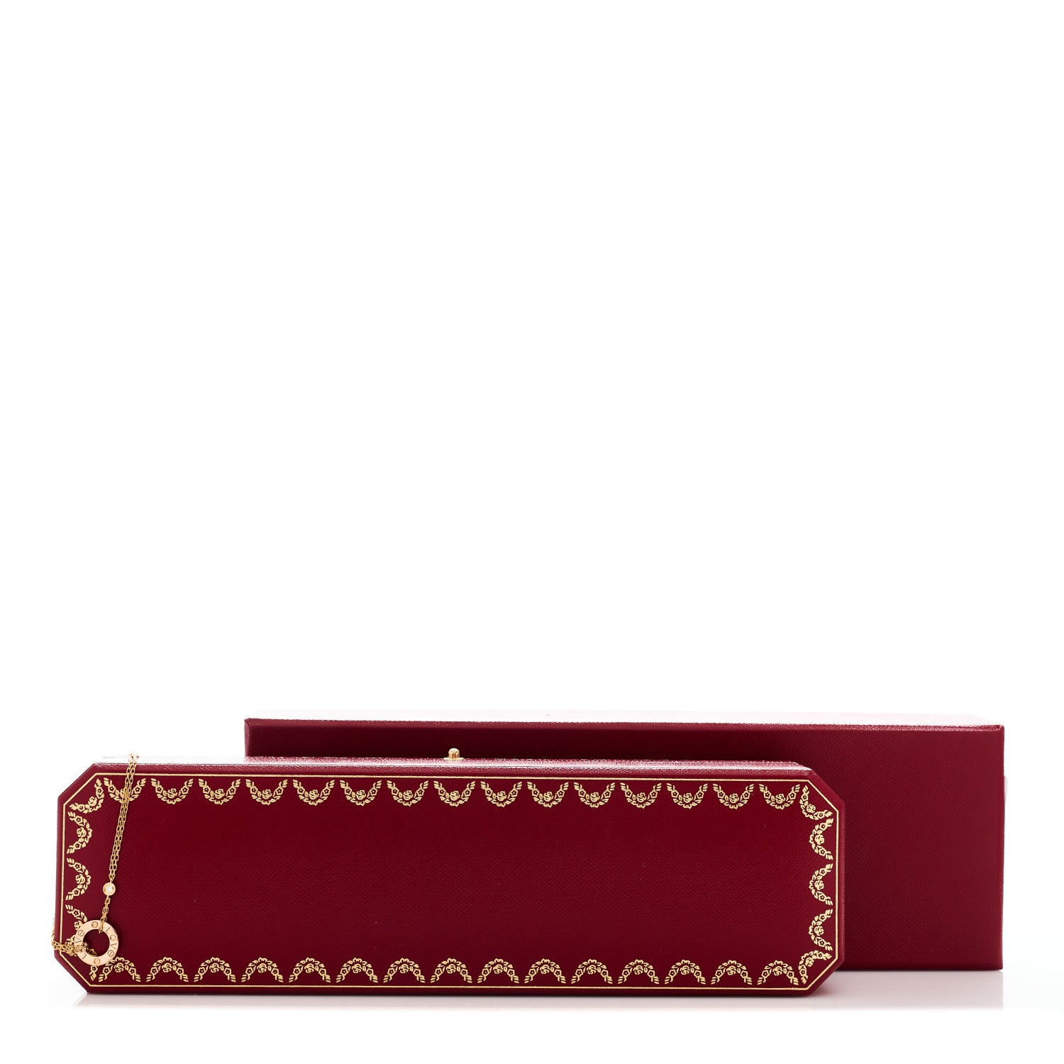 Cartier 18K Pink Gold Diamond LOVE Bracelet 5 of 5