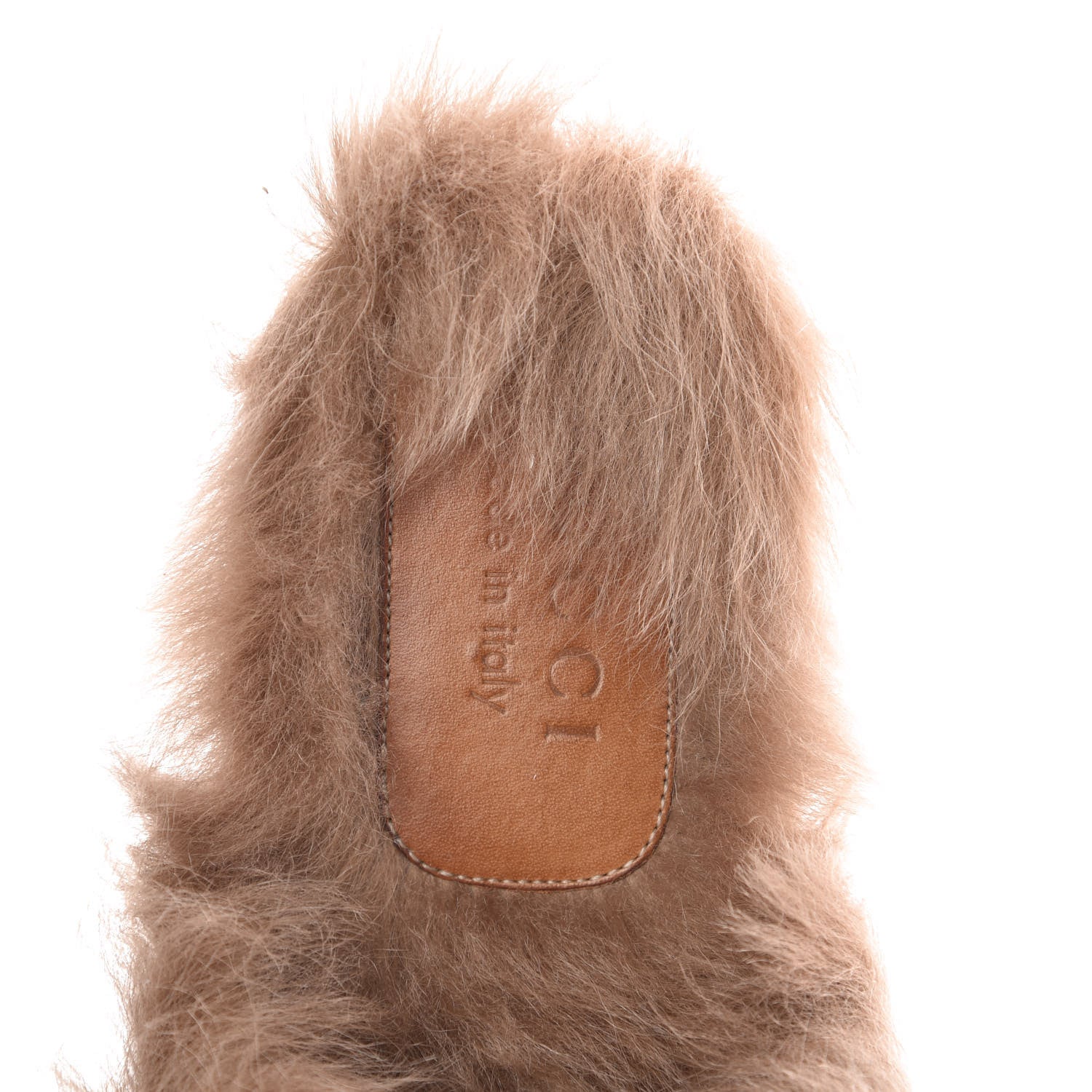 Gucci Calfskin Fur Mens Princetown Slippers 7.5 Black 9 of 14