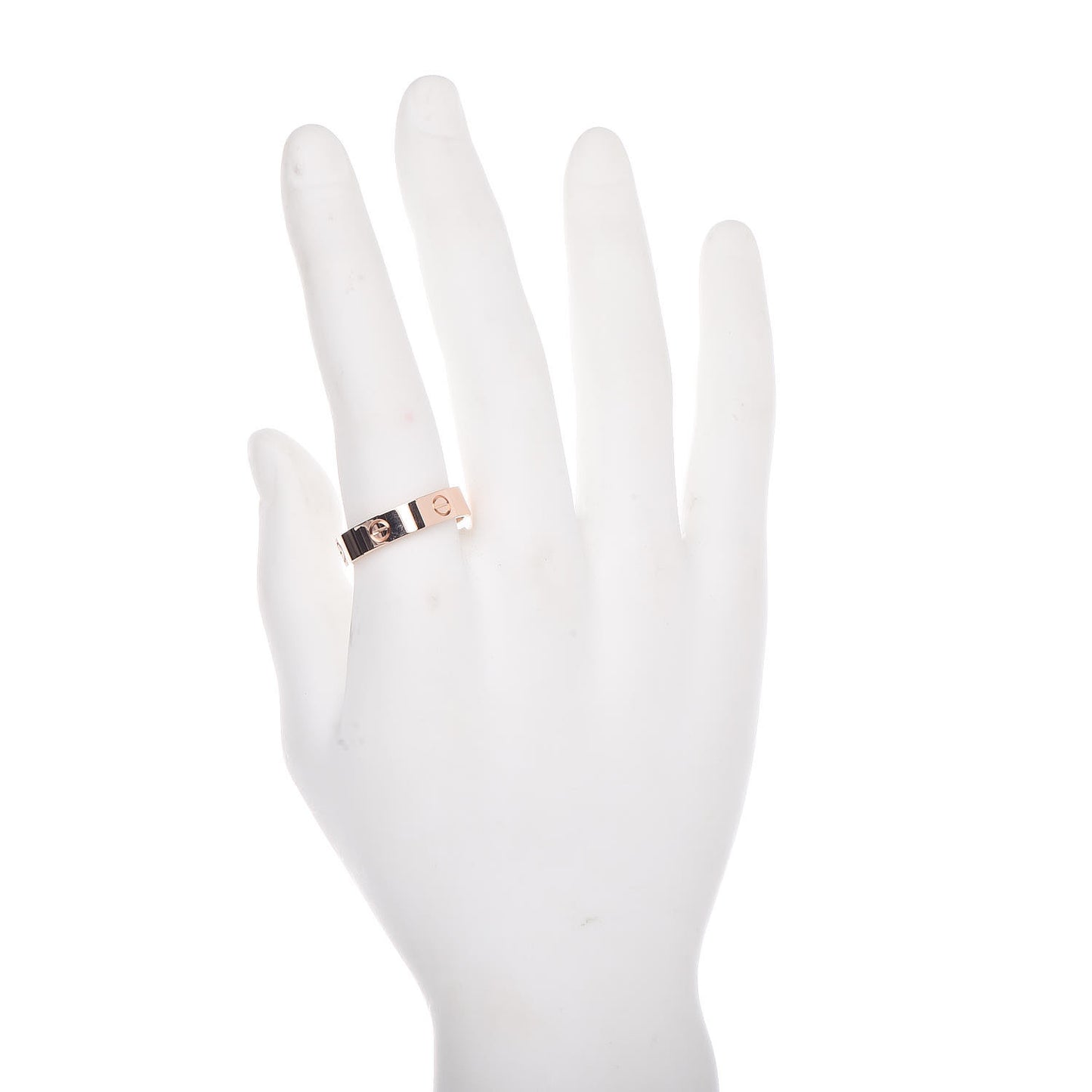 18K Pink Gold 5.5mm LOVE Ring 69 12.5