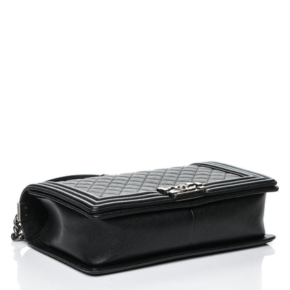 Chanel Caviar Quilted New Medium Boy Flap Black 4 of 7