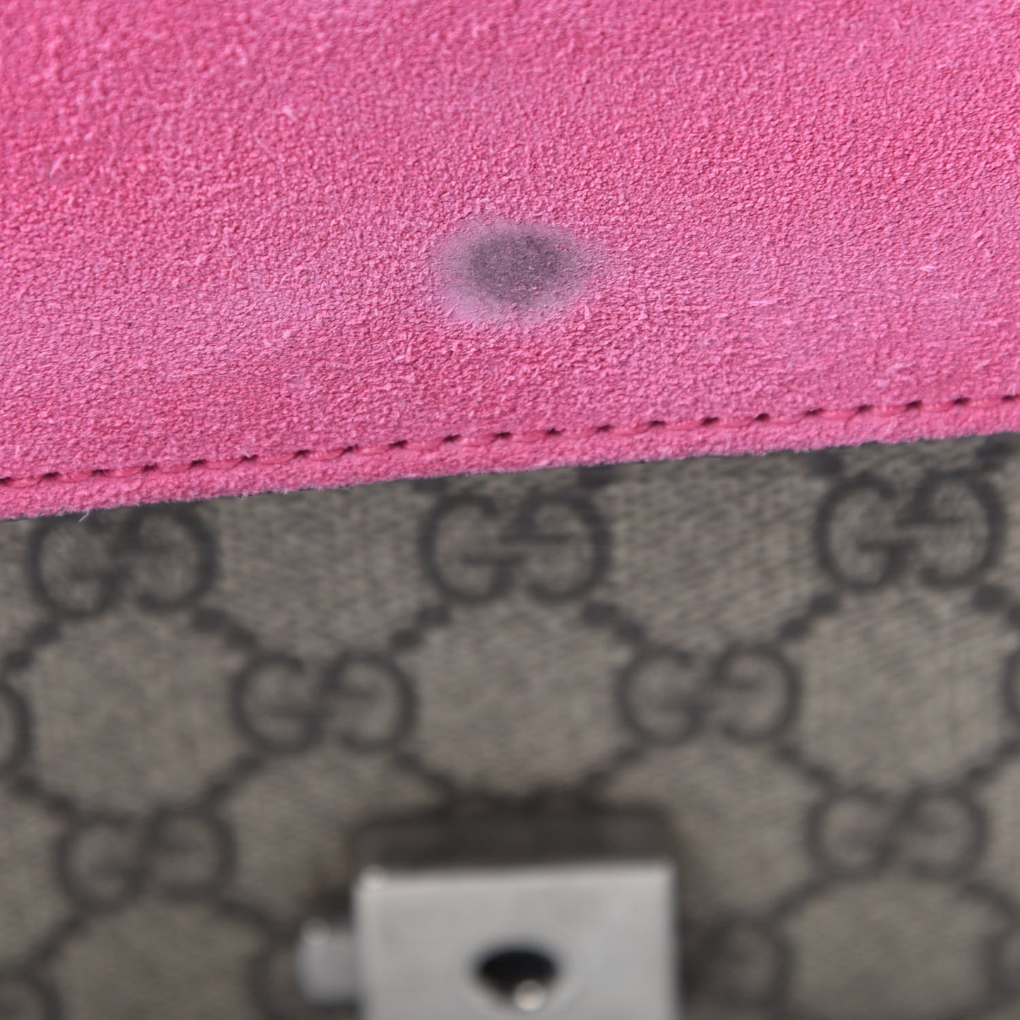 GG Supreme Monogram Small Dionysus Shoulder Bag Pink