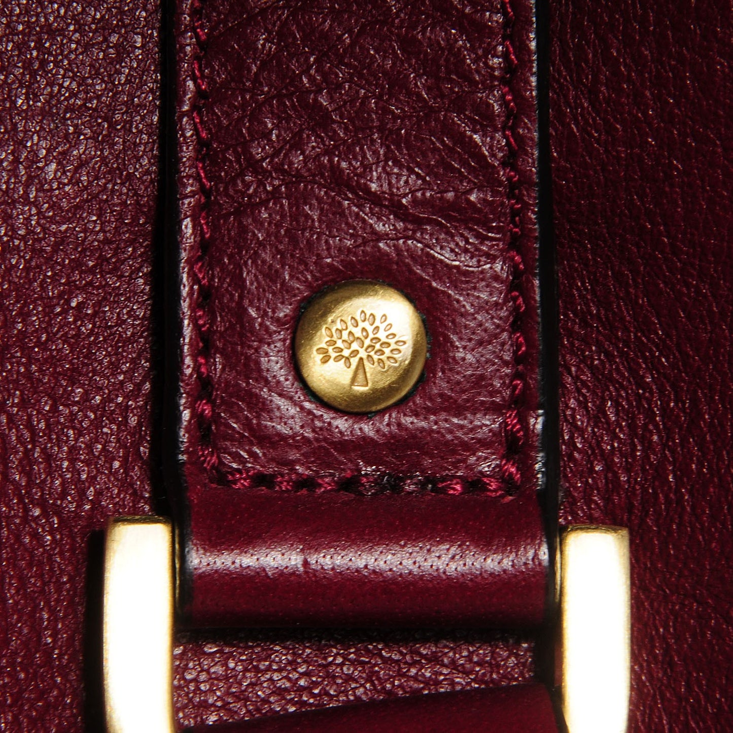 Soft Buffalo Leather Oversized Alexa Conker