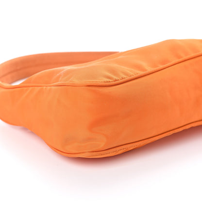 Prada Tessuto Nylon Sport Shoulder Bag Orange 7 of 8