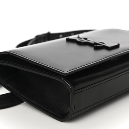 Saint Laurent Smooth Calfskin Monogram Kate Belt Bag Black 8 of 11