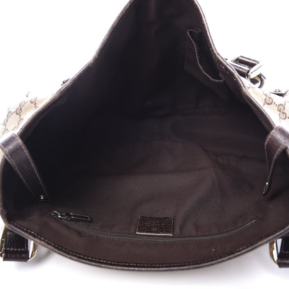 Gucci Monogram Medium Abbey Shoulder Bag Dark Brown 4 of 10
