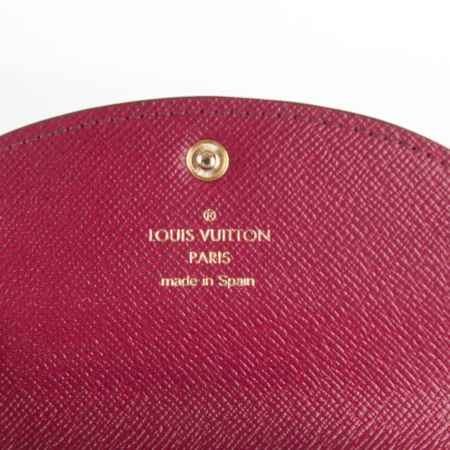 Monogram Rosalie Coin Purse Fuchsia